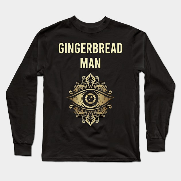 Gingerbread man Watching Long Sleeve T-Shirt by blakelan128